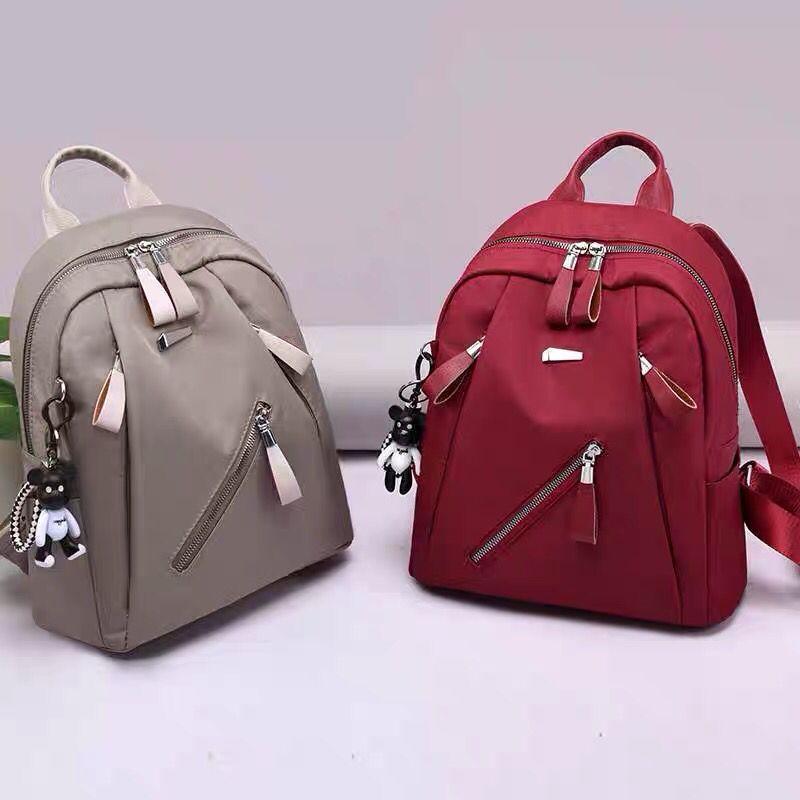 16" Nylon Printed Backpacks - Durable & Stylish 4-Pack