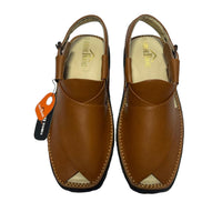 Brown Peshawari Sandala For Men