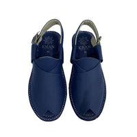 Navy Blue Peshawari Sandals