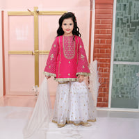 Luxury Embroidered Lawn 3-Piece Outfit