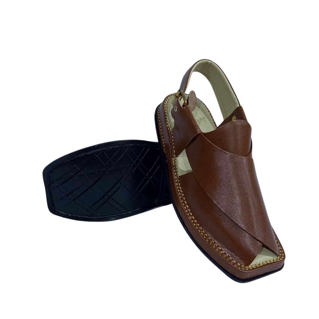 Maroon Peshawari Sandal