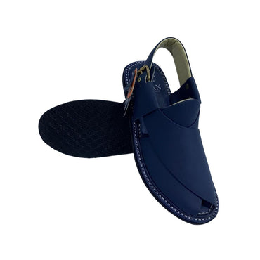 Dark Blue Peshawari Sandal