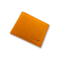 Classic Orange Leather Wallet