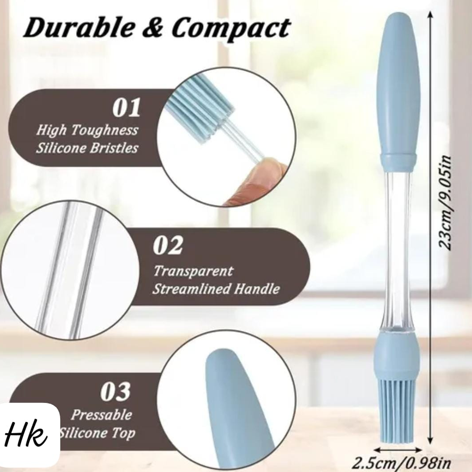 Silicone Oil Bottle Brush