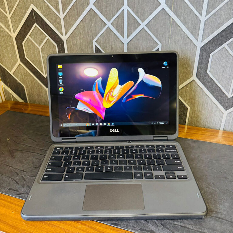 Dell Chromebook 3100 | 1.1 GHz Intel Celeron N4000 Dual-Core | 4GB Ram | 32GB Storage | Windows 10 | 360 Rotatable | 11.6″ Touchscreen Display | Chromebook - Image 2