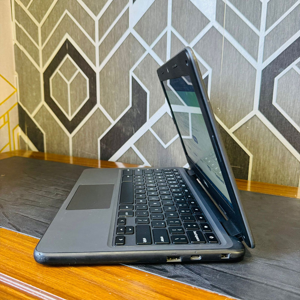 Dell-Chromebook-3100-Price-in-Pakistan Dell Chromebook 3100 | Intel Celeron N4020 Processor | 4GB Ram | 16GB Storage | 11.6″ Display | 2029 Updateable | Chromebook - Image 2