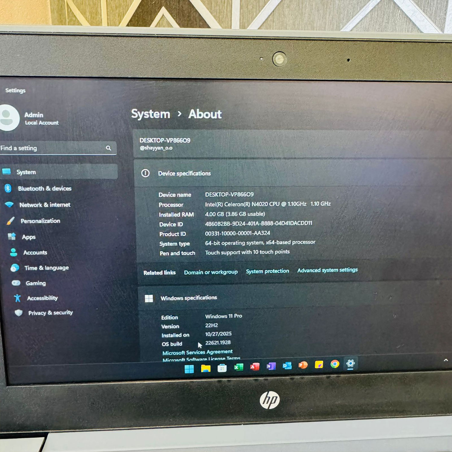Hp Chromebook 11 G8 | Intel HD Graphics 400 | 4GB Ram | 32GB Storage | 11.6 inch Display | Intel Celeron N4020 | Windows 10 | Chromebook - Image 4