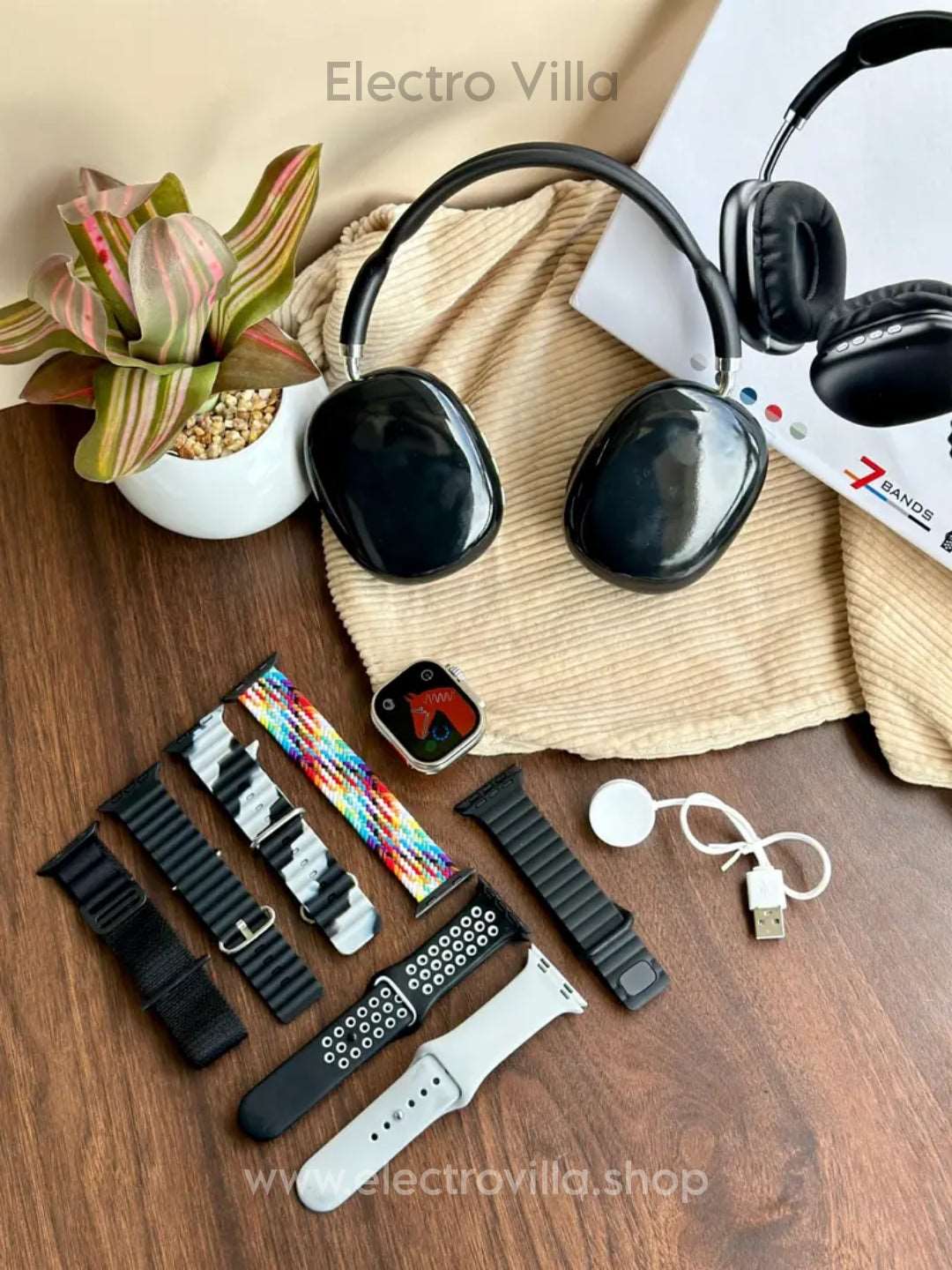 P9 Ultra 2 Smart Watch with Headphones - Image 3