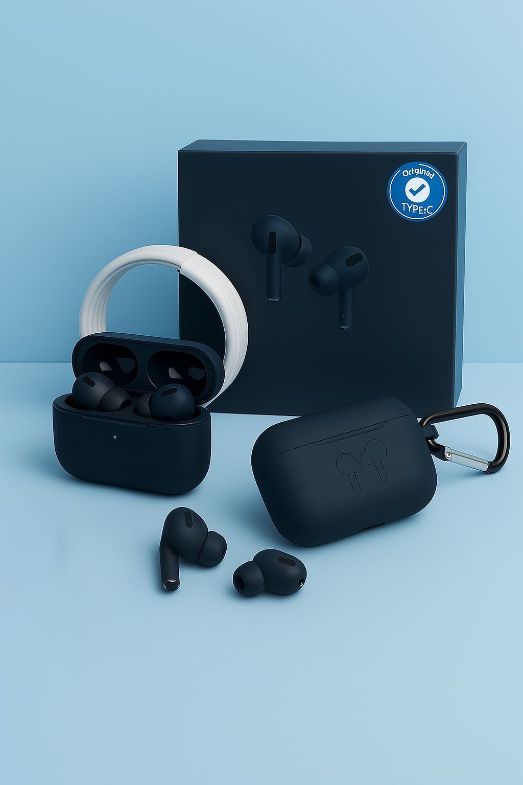 AirPods Pro 2 Black with Buzzer Edition - Image 4