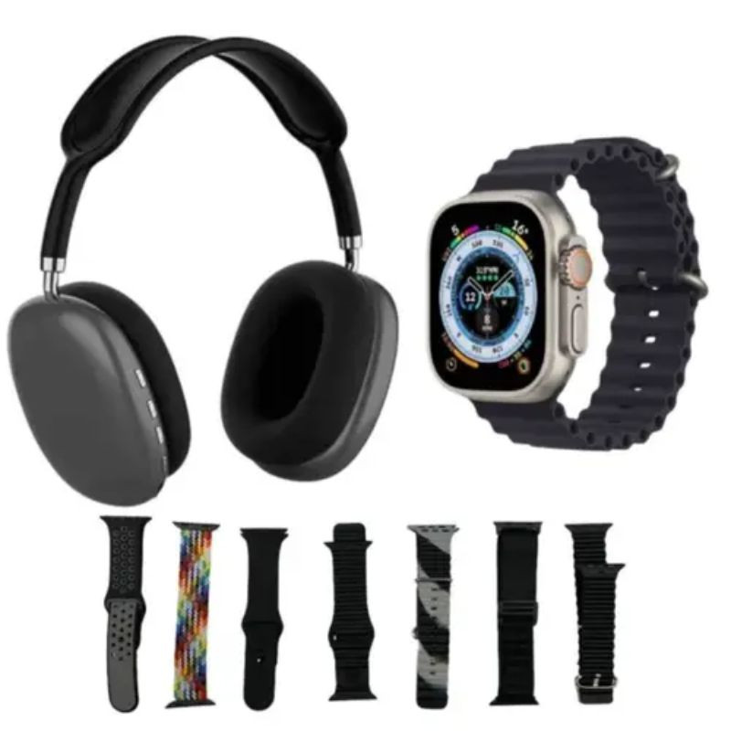 P9 Ultra 2 Smart Watch with Headphones