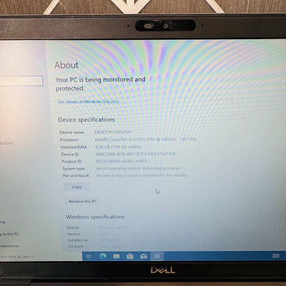 Dell | Latitude 5400 Chromebook | 256GB SSD | 8GB RAM | Core i5 8th Generation | Windows 10 | 14″ FHD Display | Laptop - Image 8