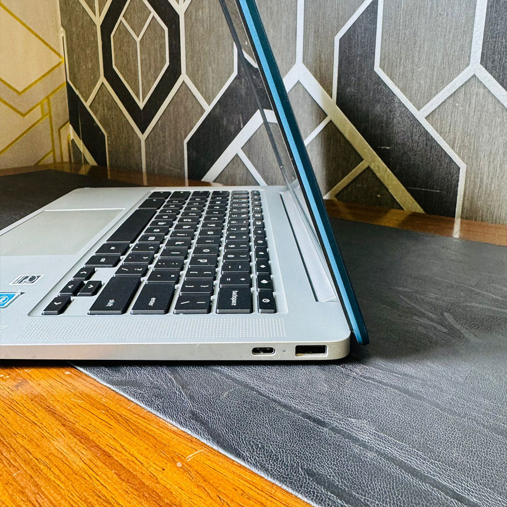 HP | Chromebook 14a-na0062tg | 128GB Storage | 4GB RAM | 14″ HD Display | Playstore Supported | Backlit Keyboard | Intel Pentium Silver N5030U 1.10GHz | ChromeBook - Image 10