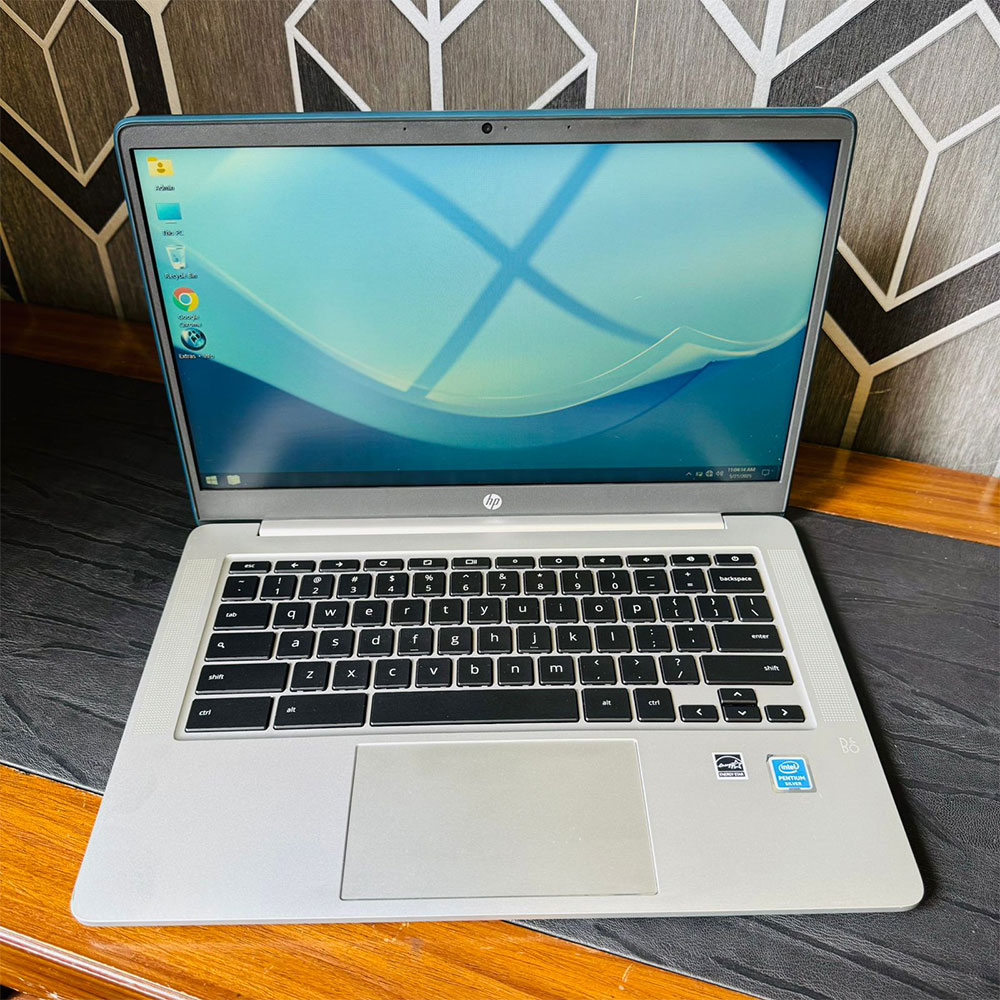 HP | Chromebook 14a-na0062tg | 128GB Storage | 4GB RAM | 14″ HD Display | Playstore Supported | Backlit Keyboard | Intel Pentium Silver N5030U 1.10GHz | ChromeBook - Image 12