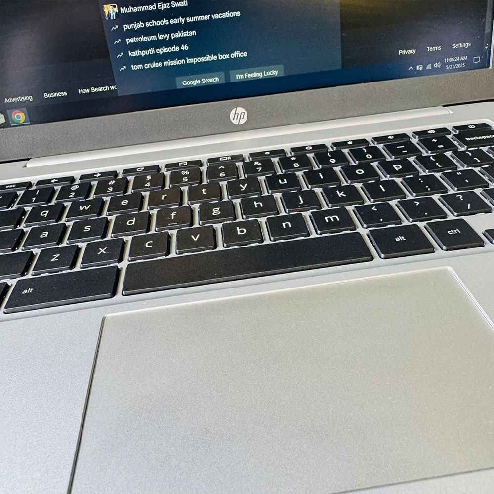 HP | Chromebook 14a-na0062tg | 128GB Storage | 4GB RAM | 14″ HD Display | Playstore Supported | Backlit Keyboard | Intel Pentium Silver N5030U 1.10GHz | ChromeBook - Image 2