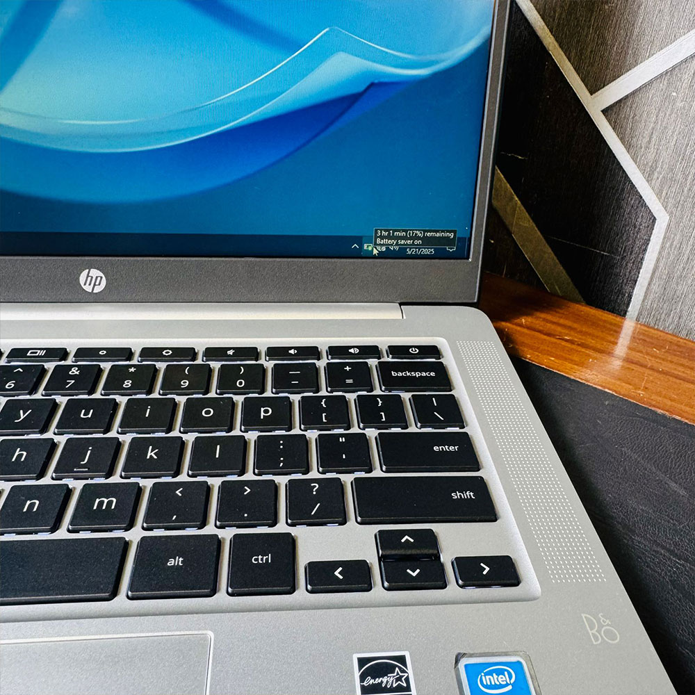 HP | Chromebook 14a-na0062tg | 128GB Storage | 4GB RAM | 14″ HD Display | Playstore Supported | Backlit Keyboard | Intel Pentium Silver N5030U 1.10GHz | ChromeBook - Image 6