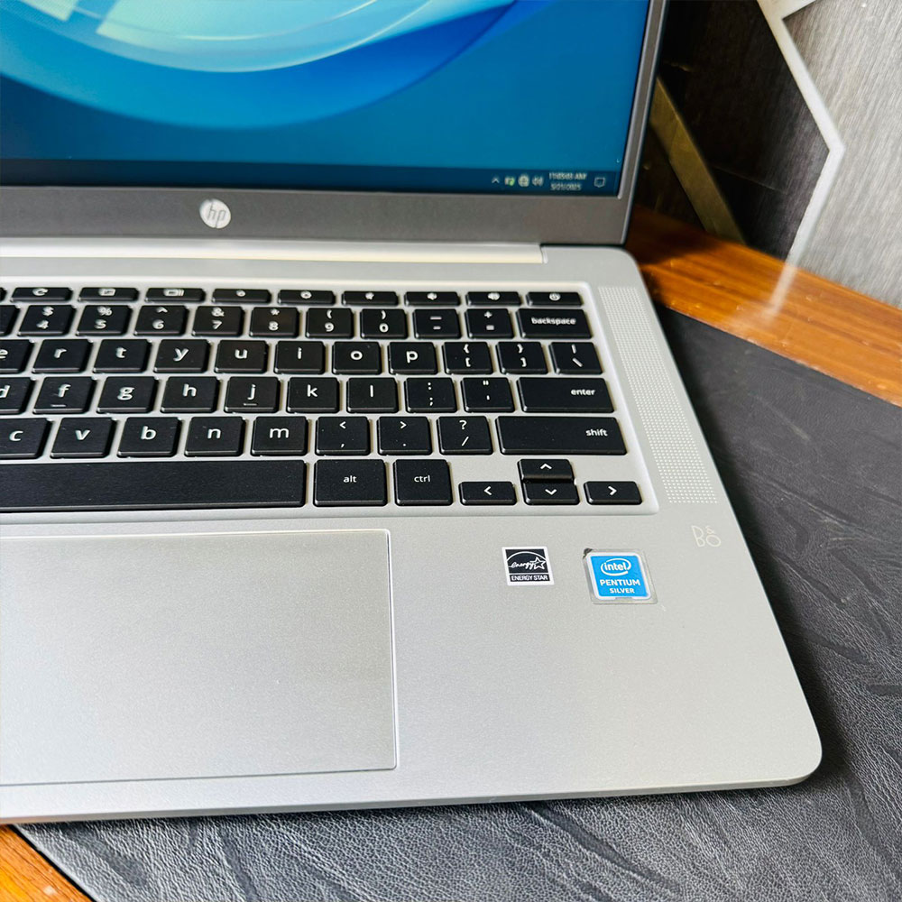 HP | Chromebook 14a-na0062tg | 128GB Storage | 4GB RAM | 14″ HD Display | Playstore Supported | Backlit Keyboard | Intel Pentium Silver N5030U 1.10GHz | ChromeBook - Image 8