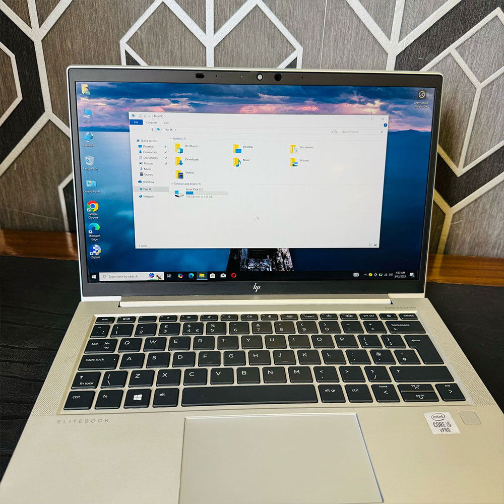 HP EliteBook | 830 G7 Laptop | i5 10th Gen | 16GB RAM | 256GB SSD | 13.3″ FHD Display | Backlight Keyboard | Laptop - Image 2
