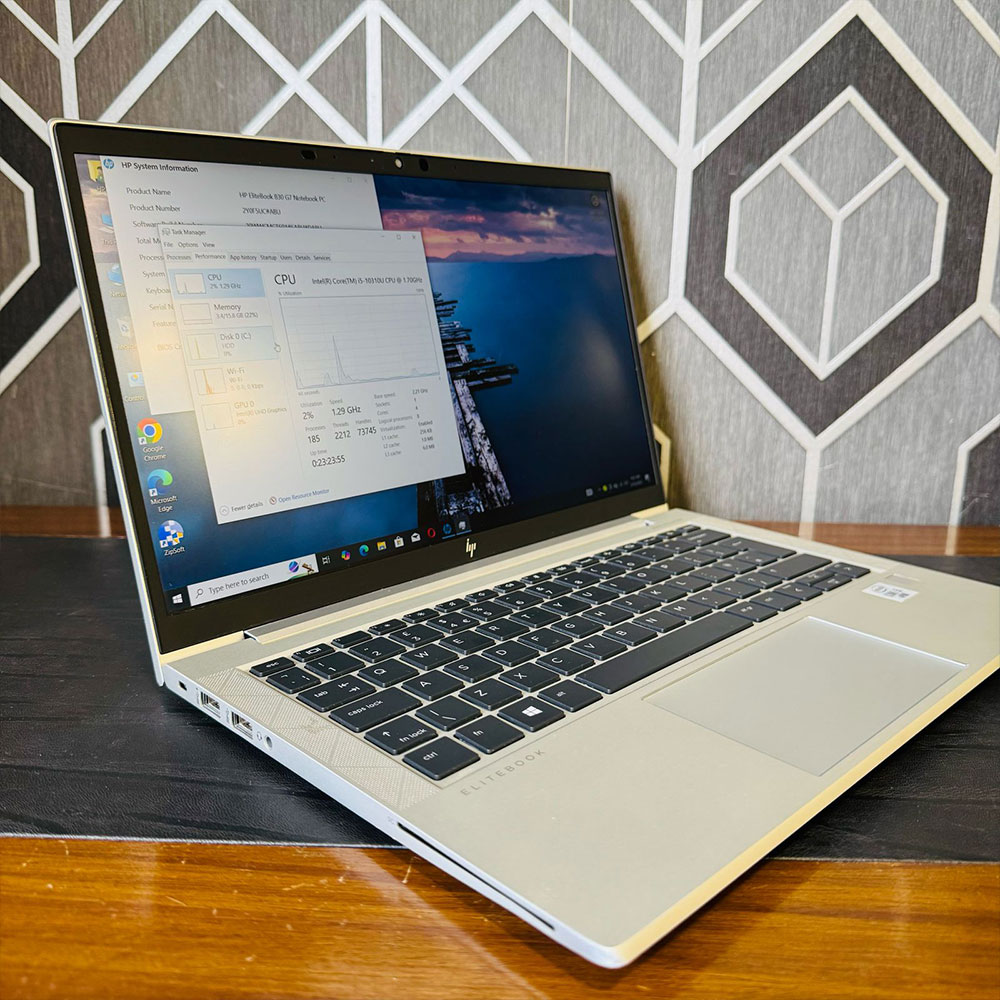 HP EliteBook | 830 G7 Laptop | i5 10th Gen | 16GB RAM | 256GB SSD | 13.3″ FHD Display | Backlight Keyboard | Laptop - Image 3