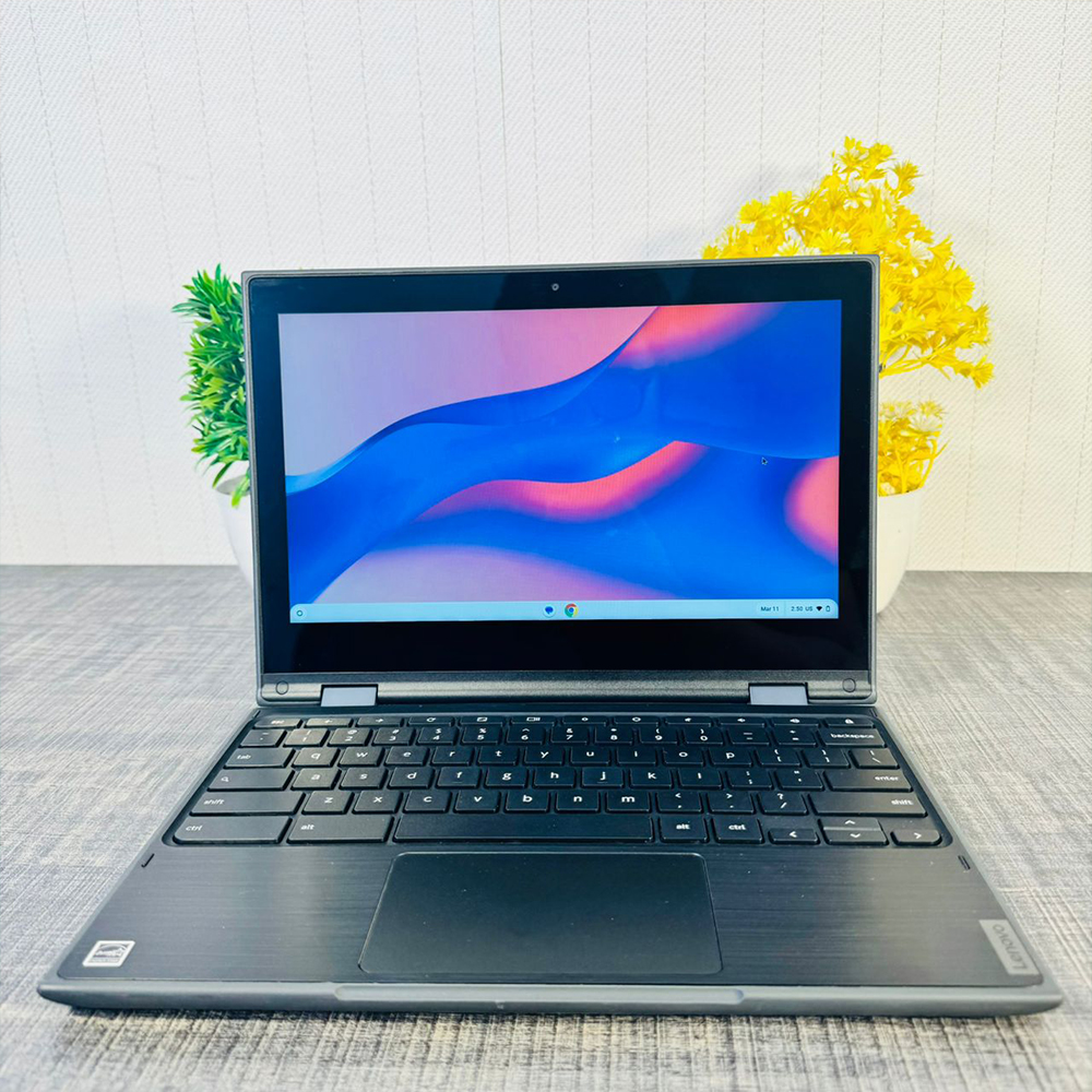 Lenovo | ChromeBook 300E (2nd Gen) | 4GB RAM | 32GB Storage | 11.6″ Display | | Touch Screen | 2029 Updateable | 360 Rotatable | Playstore Supported | ChromeBook - Image 6