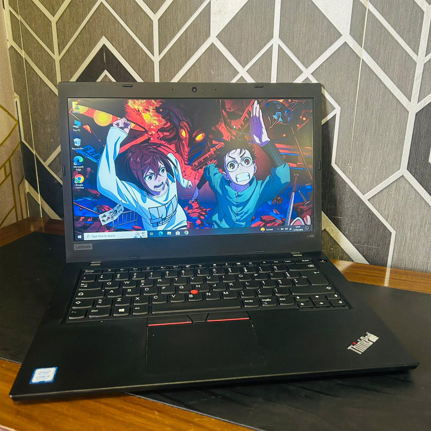 Lenovo ThinkPad | L480 Laptop | 8GB Ram | 256GB Storage | 14″ FHD Display | Integrated Intel® UHD Graphics | Intel 8th Gen Core i5-8350U 1.60 GHz | Laptop - Image 4