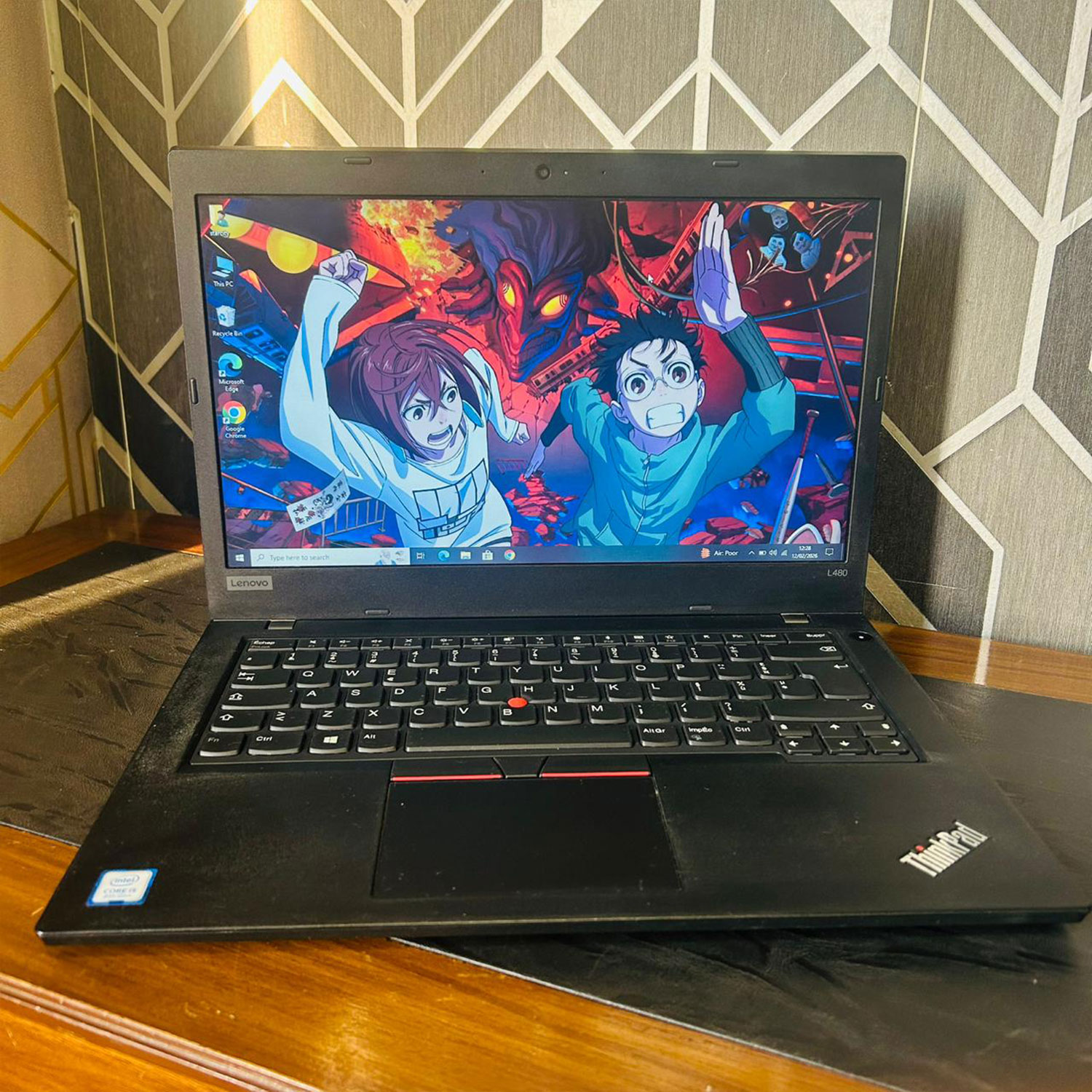 Lenovo ThinkPad | L480 Laptop | 8GB Ram | 256GB Storage | 14″ FHD Display | Integrated Intel® UHD Graphics | Intel 8th Gen Core i5-8350U 1.60 GHz | Laptop - Image 7