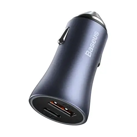 Baseus Car Charger – Fast Charging Dual USB/Type-C Adapter - Image 3