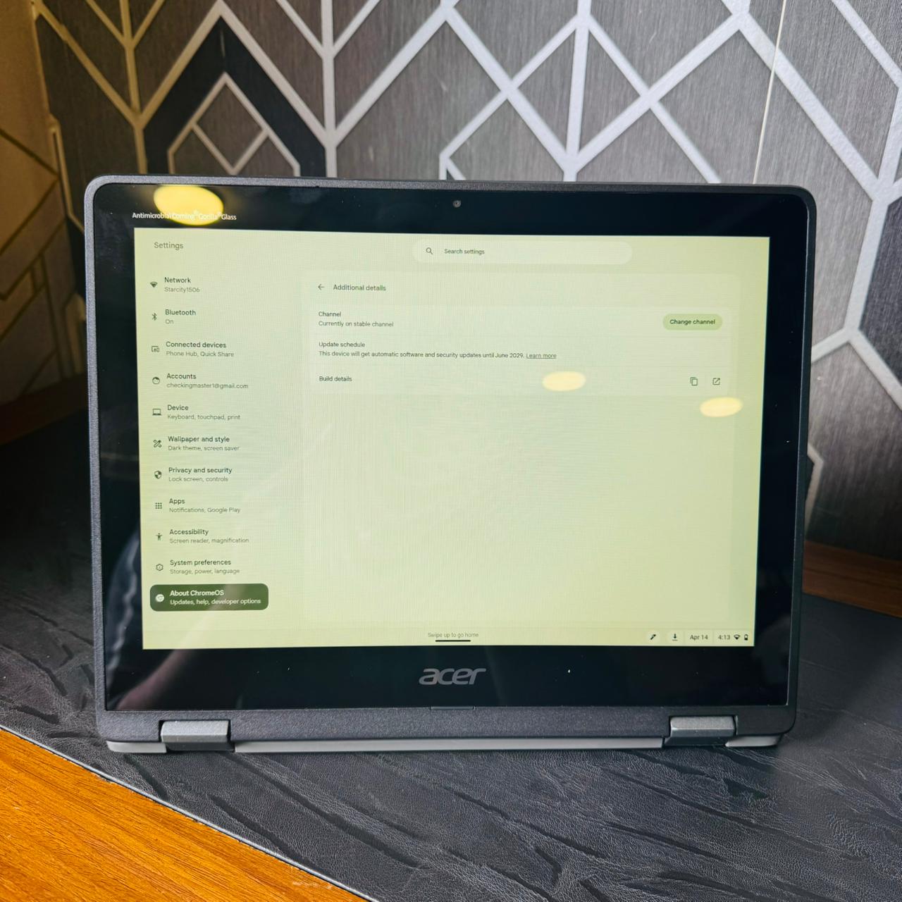 Acer | Spin 512 R851T | Chromebook | 32GB eMMC | 4GB RAM | Intel Celeron N4120 | 360 Rotatable | Touchscreen | 2029 Updatable | Playstore Supported | 12″ IPS Display | ChromeBook - Image 9
