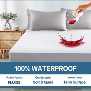 2 Side Zipper Waterproof Mattress Cover
