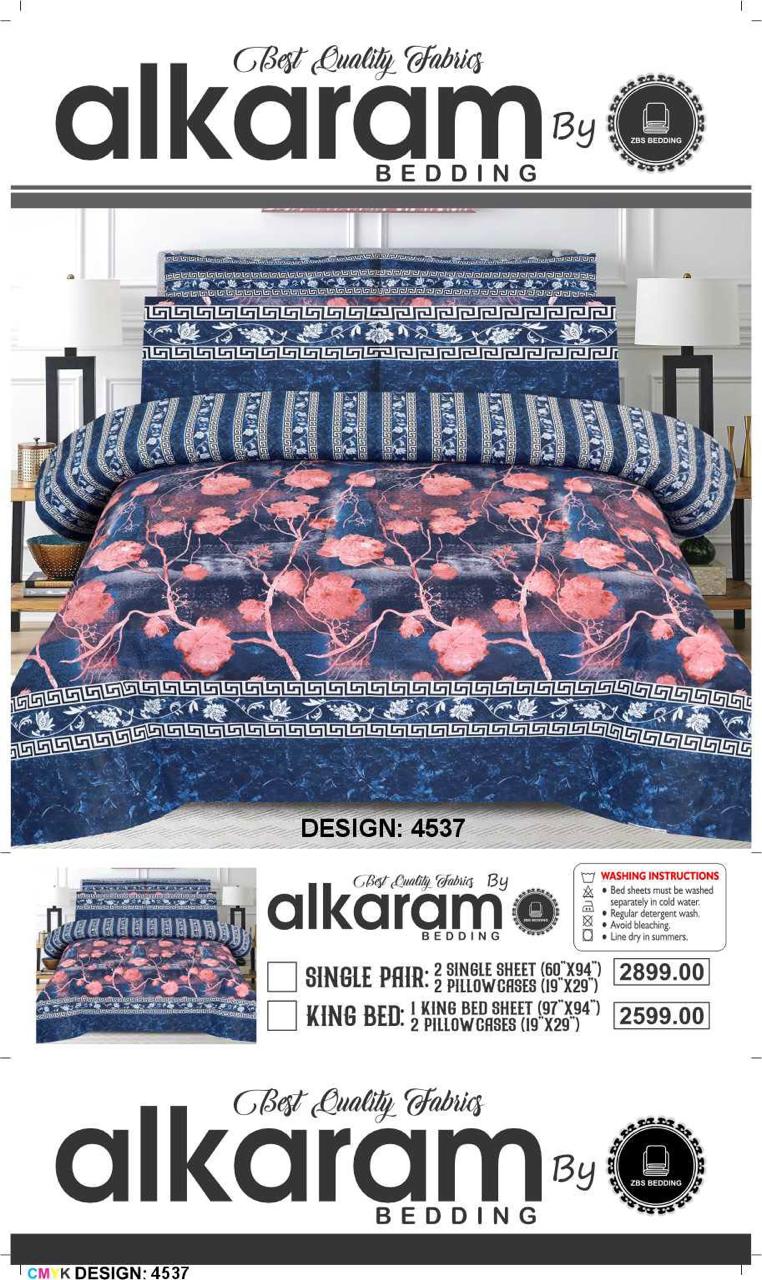 Pure Cotton Comforter Set – 6 Piece King Size Bedding Set - Image 11
