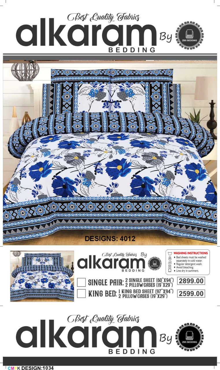 Pure Cotton Comforter Set – 6 Piece King Size Bedding Set - Image 13