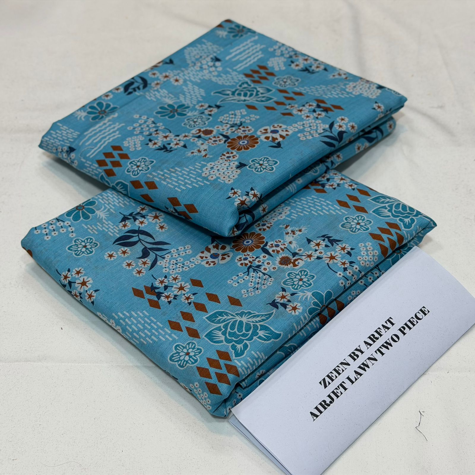 ZEEN Two Piece Collection – Printed Lawn Suit - Image 39
