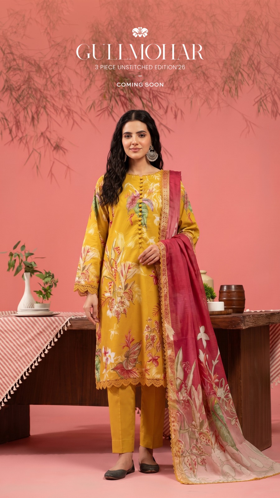 GUL MOHAR by GUL JEE – 2026 Lawn 3 Piece Collection - Image 4