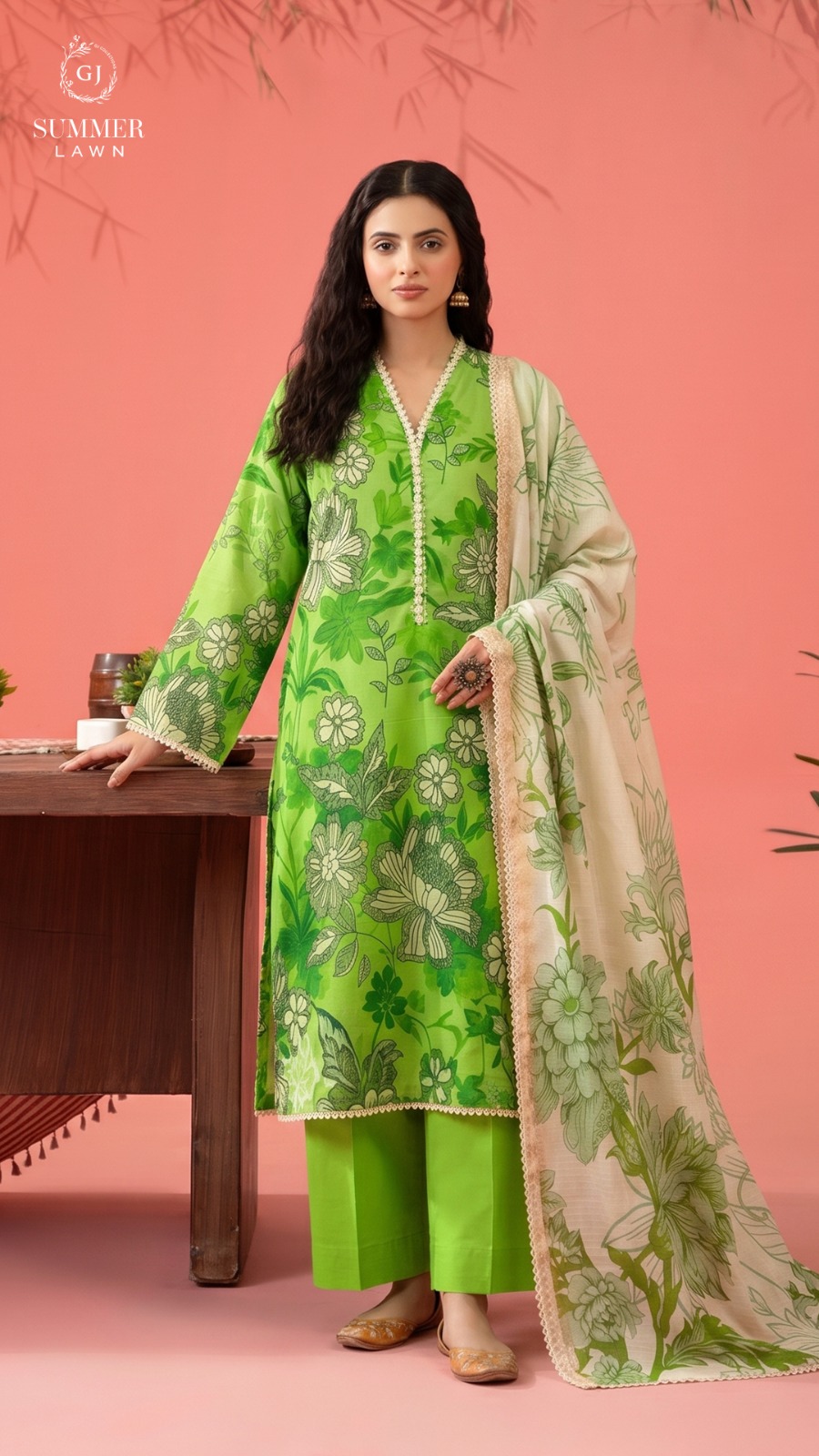 GUL MOHAR by GUL JEE – 2026 Lawn 3 Piece Collection - Image 11
