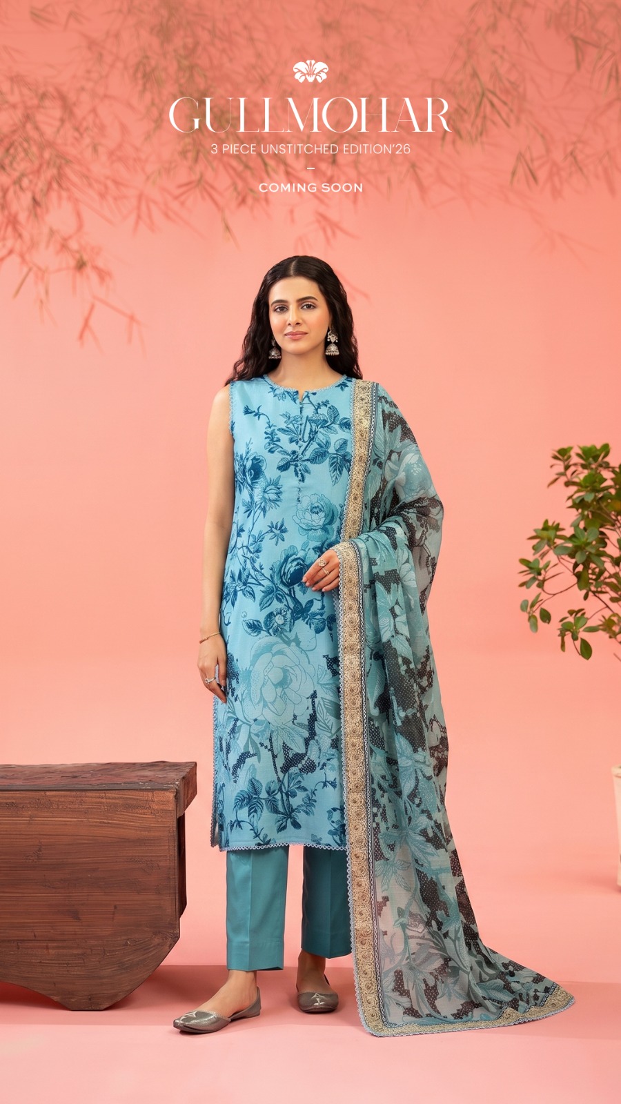 GUL MOHAR by GUL JEE – 2026 Lawn 3 Piece Collection - Image 12