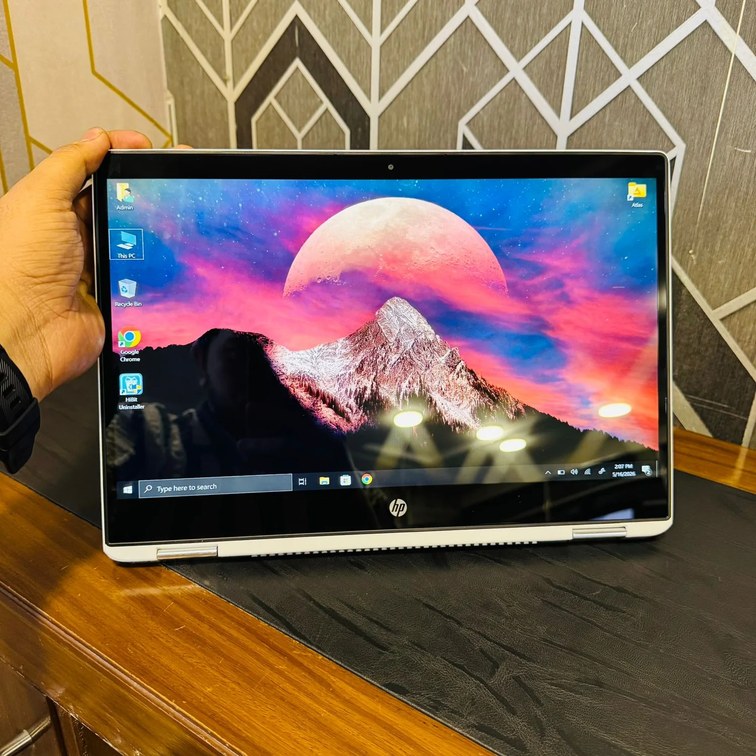 HP | Chromebook x360 14-da0011dx | Chromebook | 64GB Storage | 8GB RAM | Intel Core i3-8130U | 360 Rotatable | Touchscreen | Windows 10 | 14″ Display | ChromeBook - Image 7