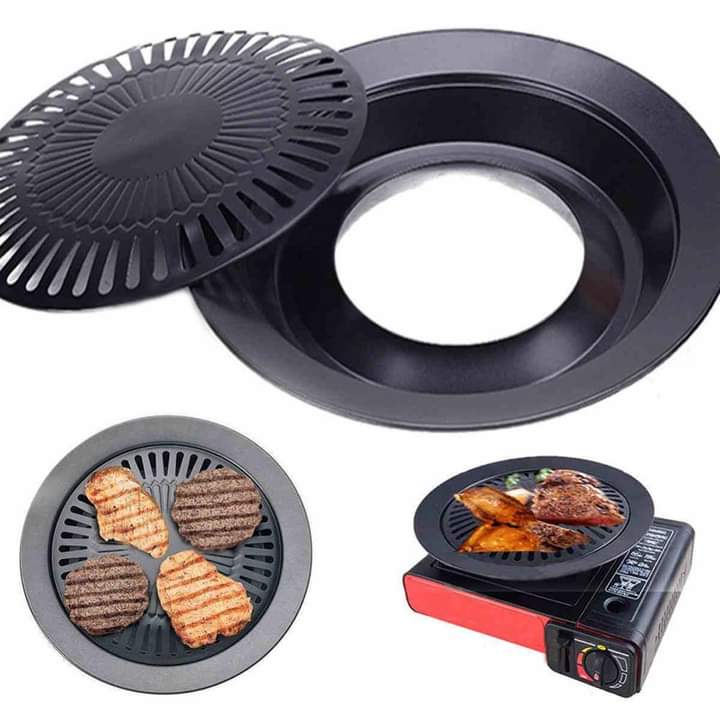 12.5-Inch Smokeless Stove Top BBQ Grill Pan - Image 3