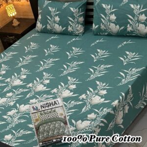 Printed Branded Pure Cotton Bedsheet Collection – King Size