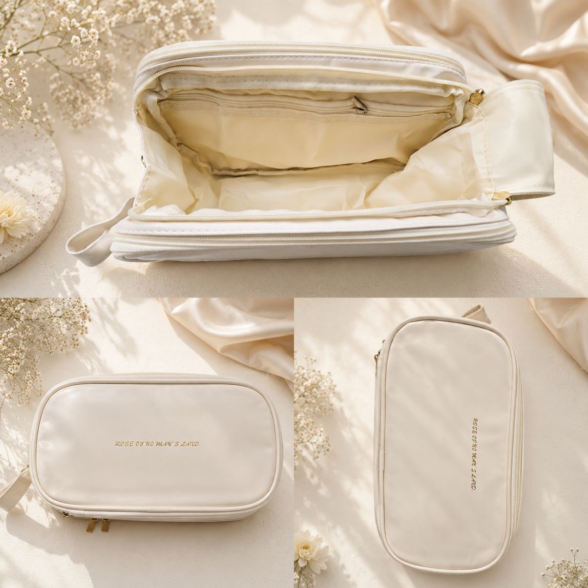 Premium Travel Cosmetic Organizer Bag | Waterproof Makeup & Toiletry Storage Pouch - Image 3