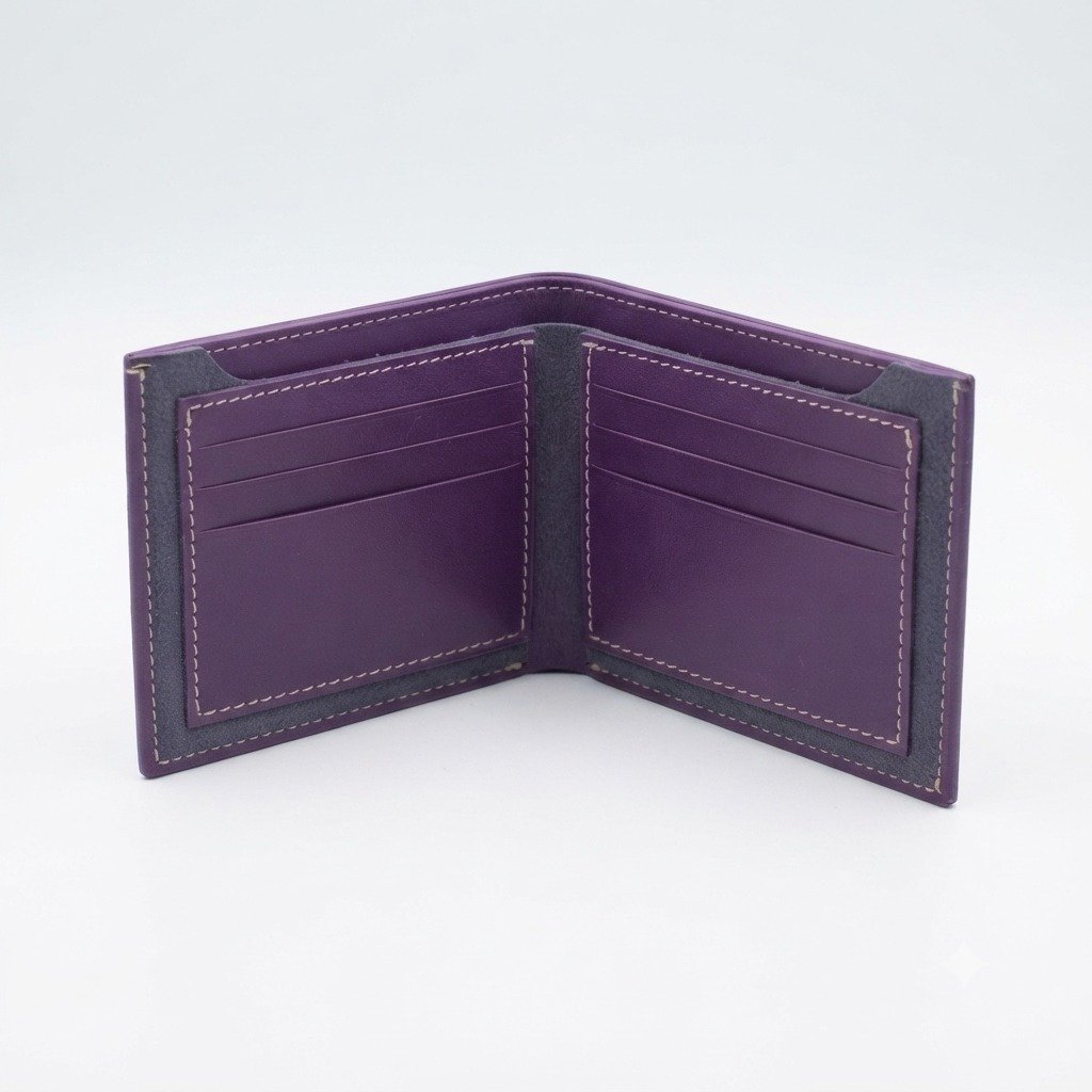 Classic Women PU Leather Bifold Wallet - Image 3