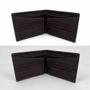 Dark Brown Classic Bifold Wallet