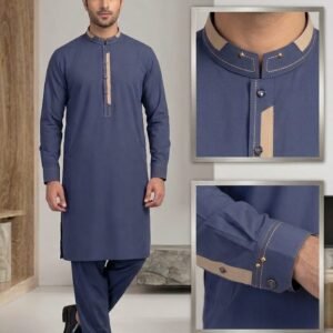 Men's Premium Embroidered Kurta Shalwar