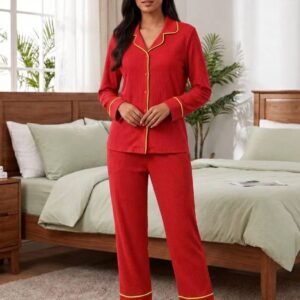 Women’s Premium Ribbed Pajama Set