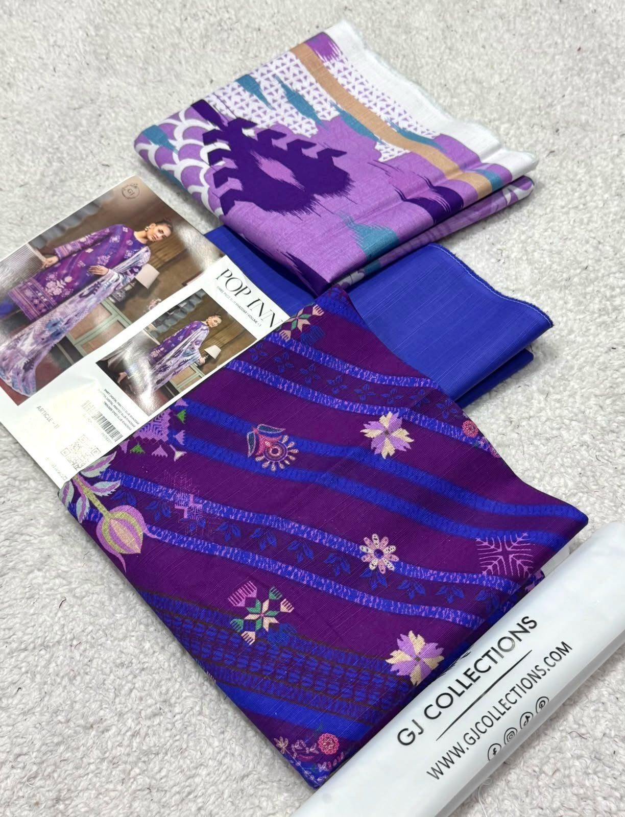 POPINN by GUL-JEE – Winter Collection 2026 | 3 Piece Khaddar Suit - Image 2